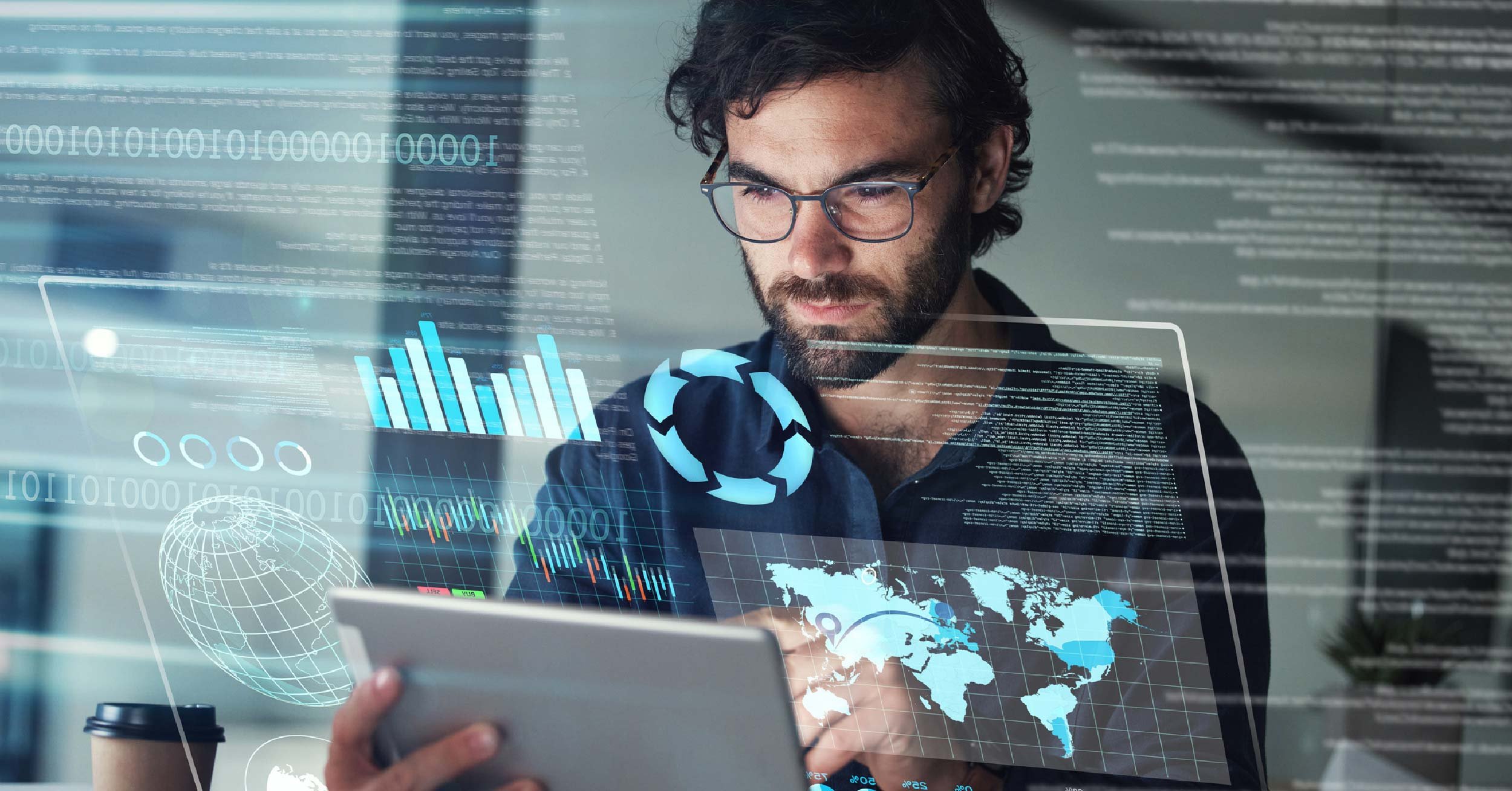 Small business owner using Cisco's solutions.